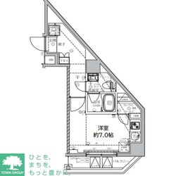 ベルシード門前仲町IIの物件間取画像